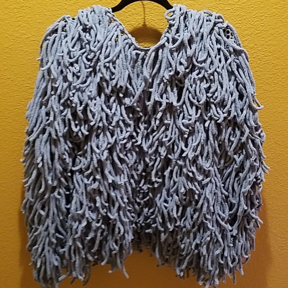 Morning Mist Shaggy Cardigan - Picture 6 of 6